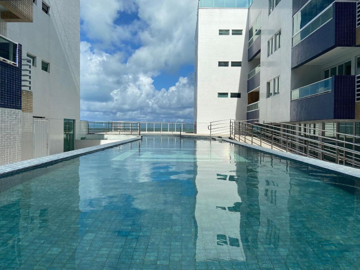 Bela Hospedagem - Flat Pe Na Areia No Bessa Com Vista Incrivel Do Mar João Pessoa Buitenkant foto